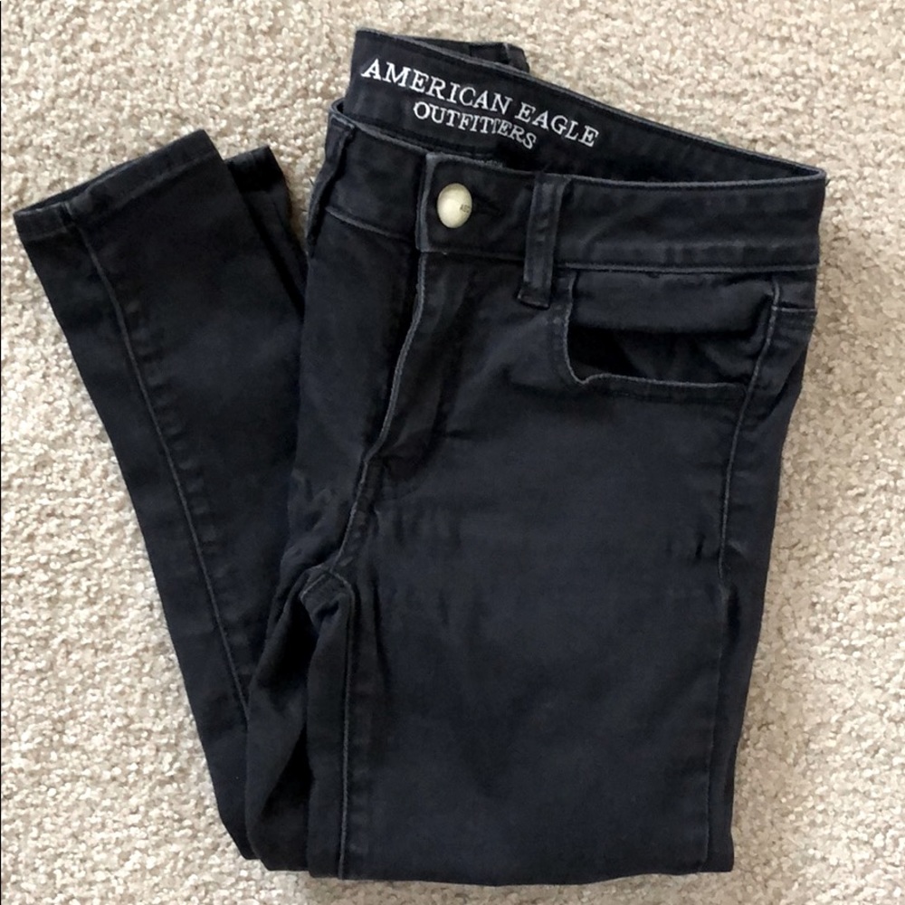 American Eagle Black Jeggings